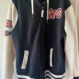 Harley Davidson hoodie.